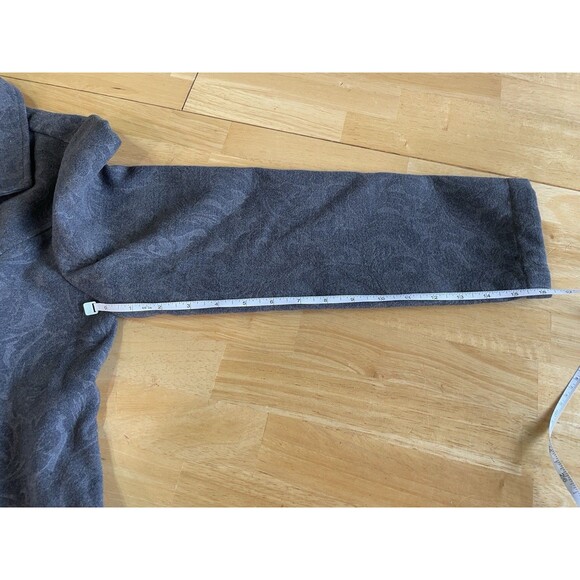 CHICO'S Outlet NWT Jarrah Jacket Top Size 1 Grey Gray Swirls - Picture 10 of 11